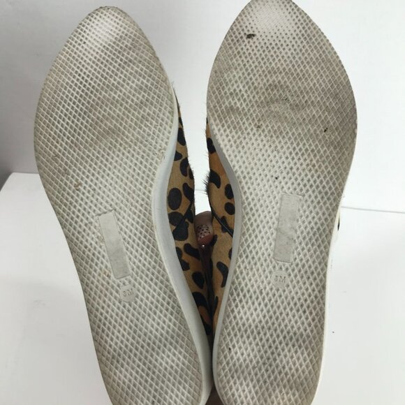 Steve Madden Leopard Print Pointed Toe Loafers - Picture 6 of 6